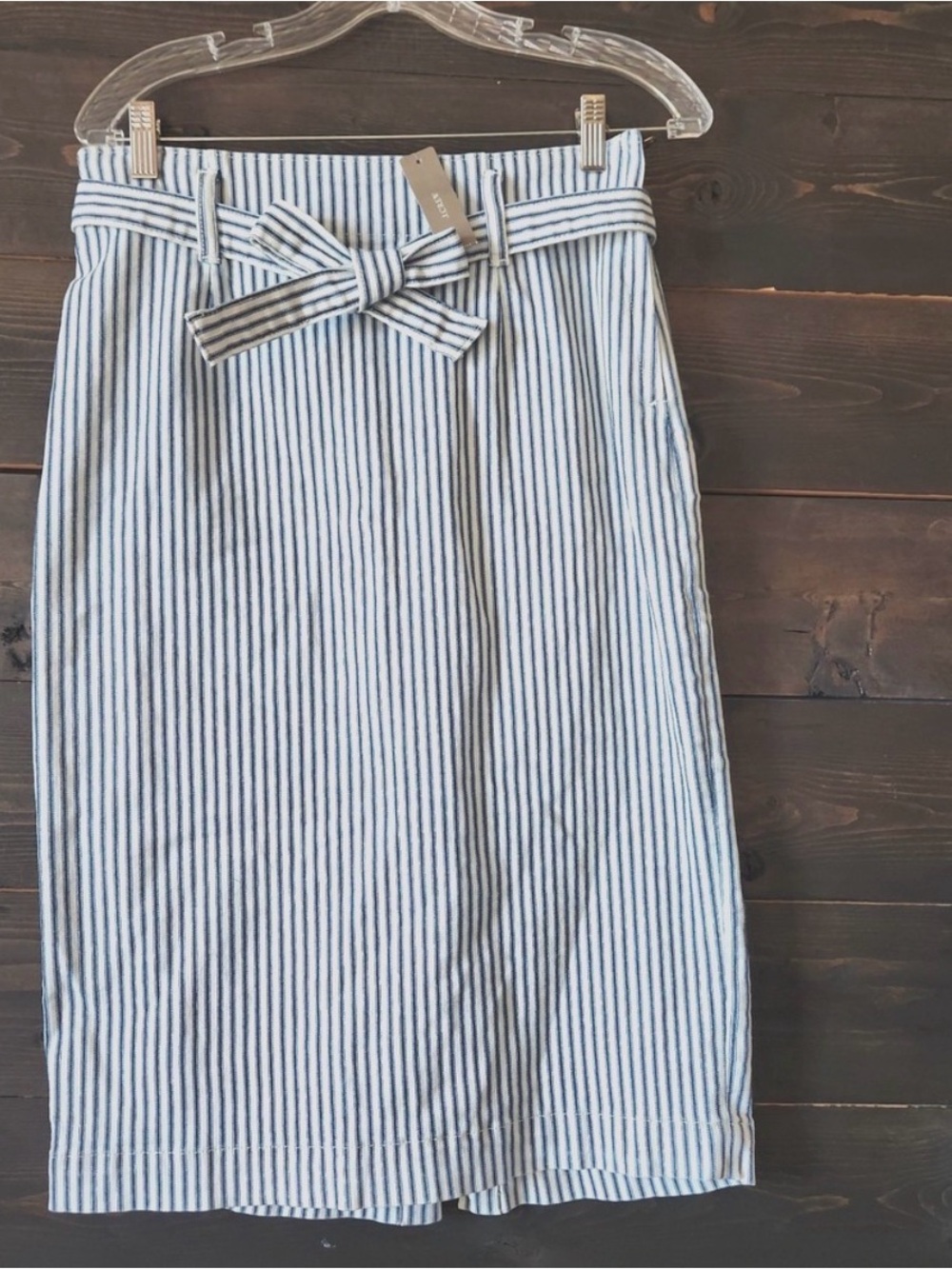 Jcrew Denim Pencil Skirt NWT Size 27